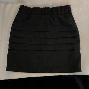 Black dress skirt